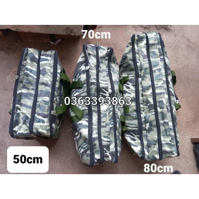 Túi đựng cần câu vuông đa năng, đựng đồ câu, đồ nghề sửa chữa, du lịch