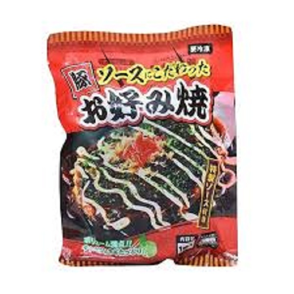 Japanese pancake (with sauce)