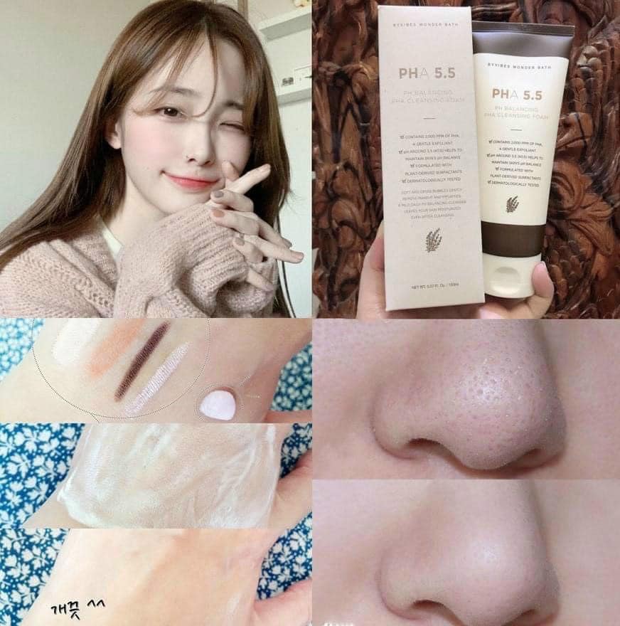 Sữa rửa mặt PHA 5.5 thuần chay Hàn Quốc 130 ml
