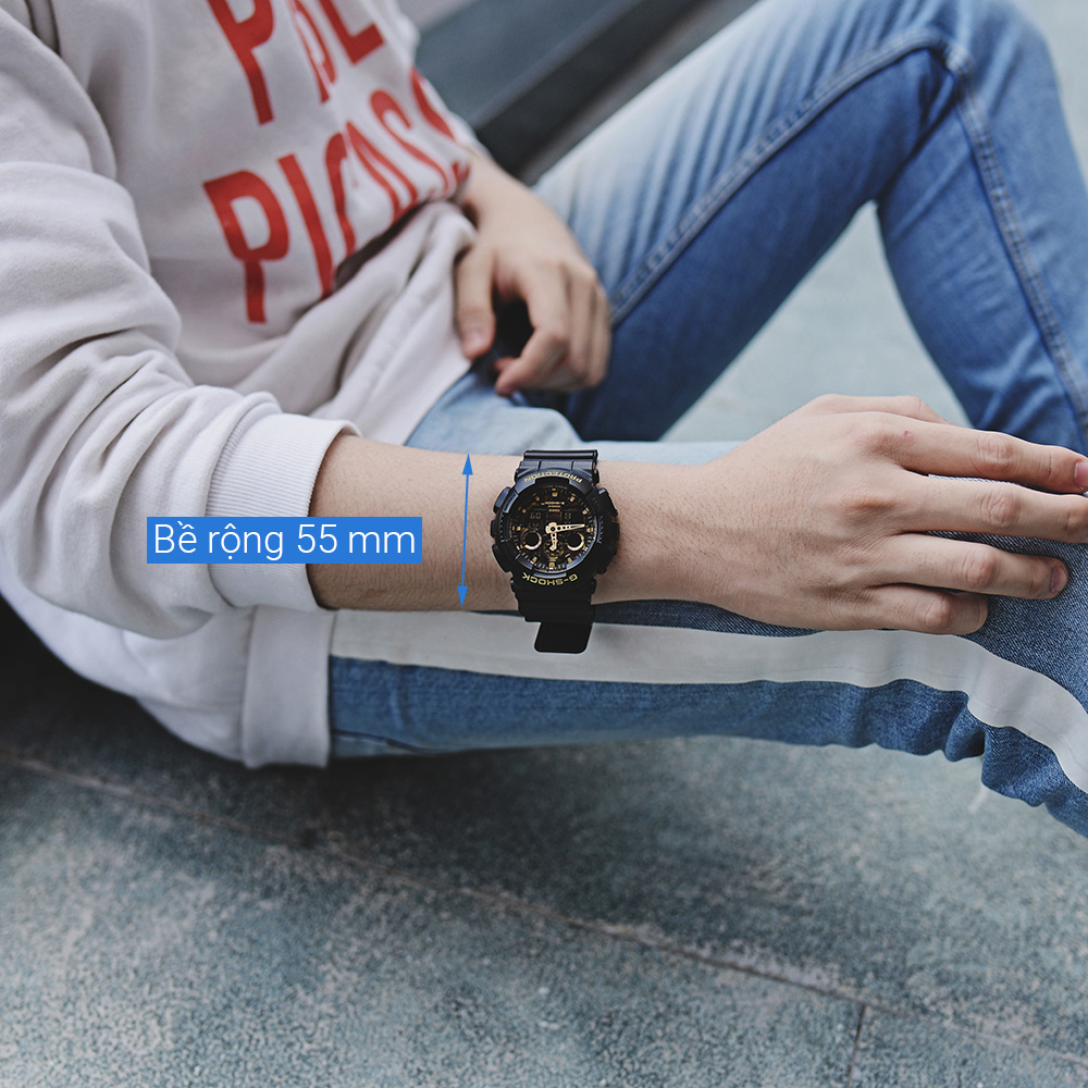 Đồng hồ Nam G-Shock GA-100CF-1A9DR