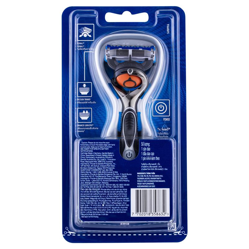 Dao Cạo Râu Gillette Fusion5 Proglide Power