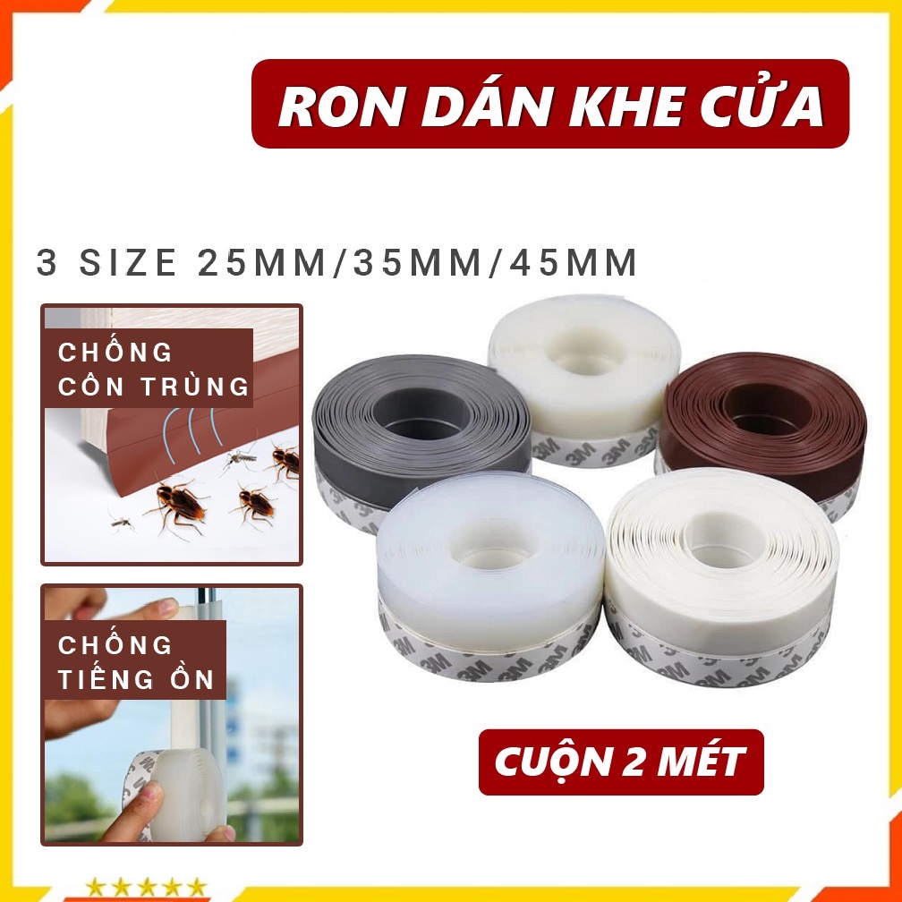 Ron Chắn Khe Cửa, Chặn Cửa , Ron Chặn Khe Cửa Đa Năng, Chống Gió Lùa, Chống Ồn, Bụi Bẩn, Ngăn Côn Trùng, Chính Hãng sx 3M