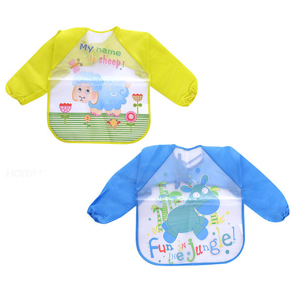 Áo yếm ăn dặm nilon chống thấm