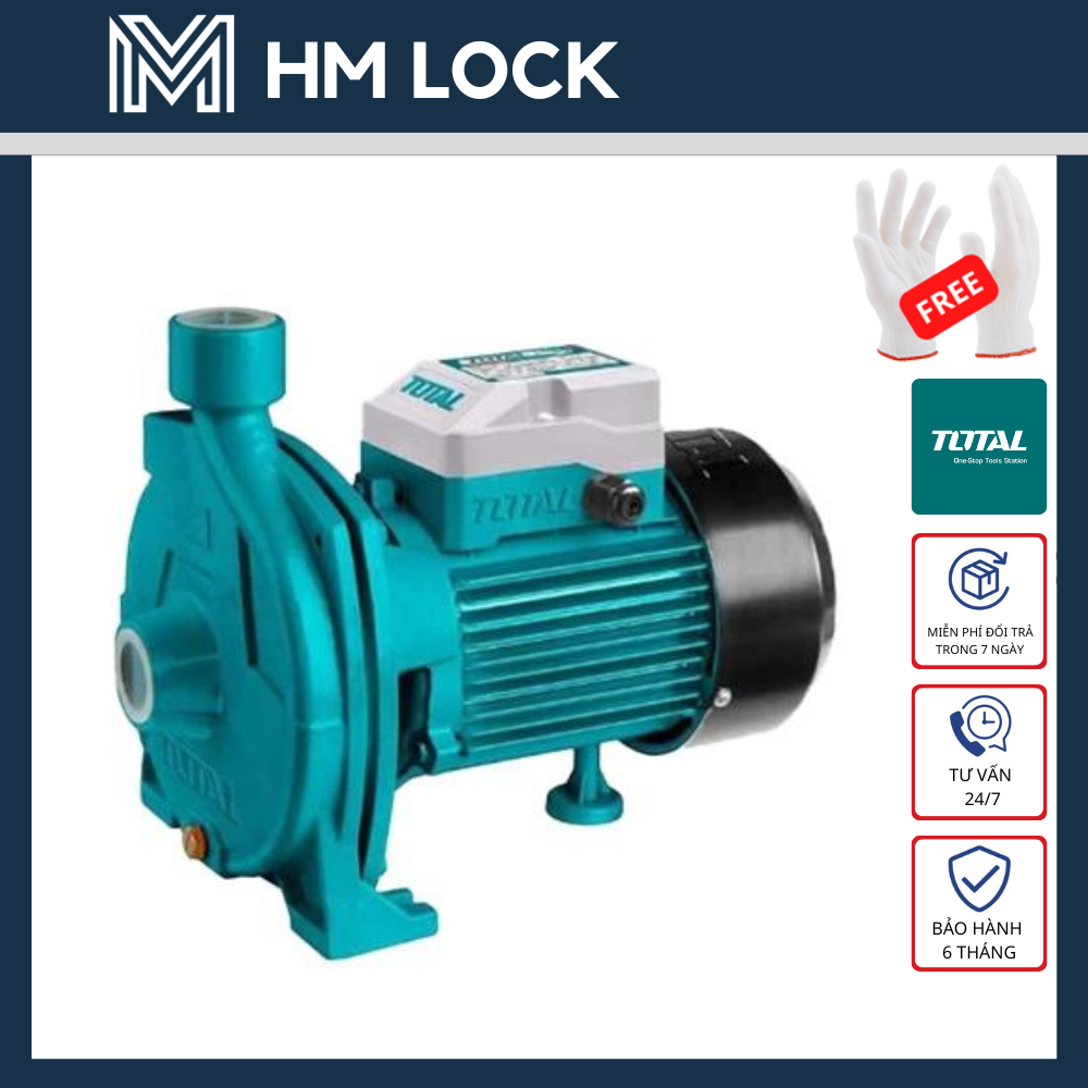 Máy bơm nước 1500w total - hàng chính hãng - twp2150026
