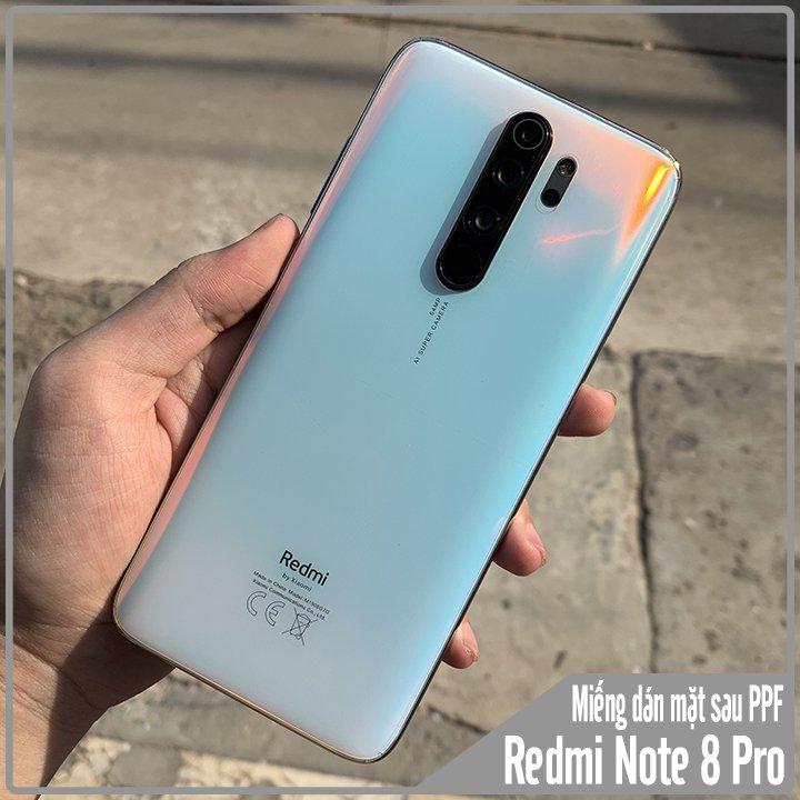 Miếng dán PPF 7 màu cho Xiaomi Redmi Note 8 Pro chống trầy mặt lưng