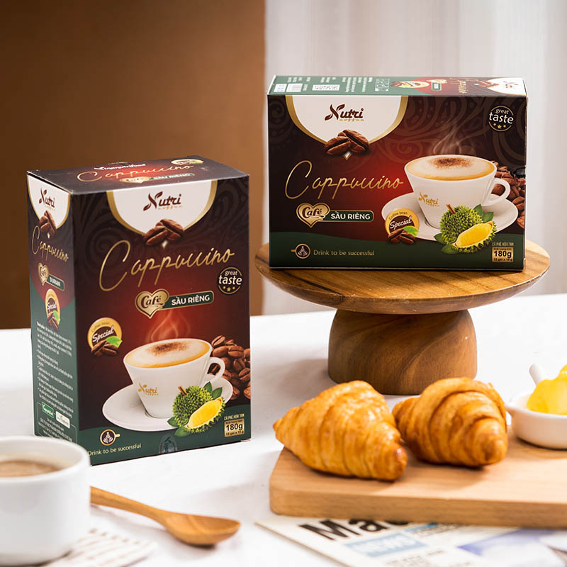 Cà Phê Capuchino Sầu Riêng
