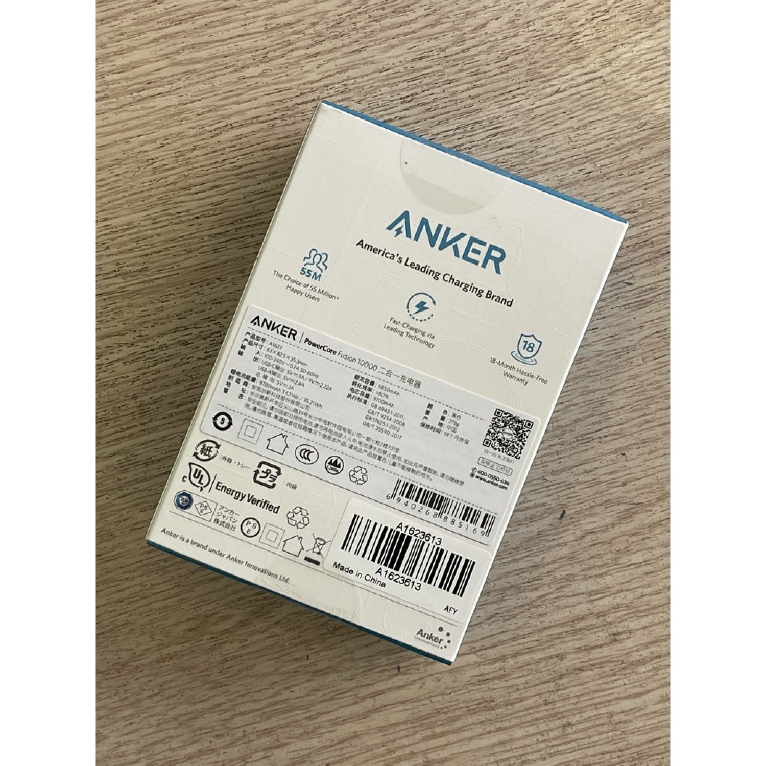 [LaoHac Store] Pin dự phòng Anker Powercore Fusion 10000mAh Type C