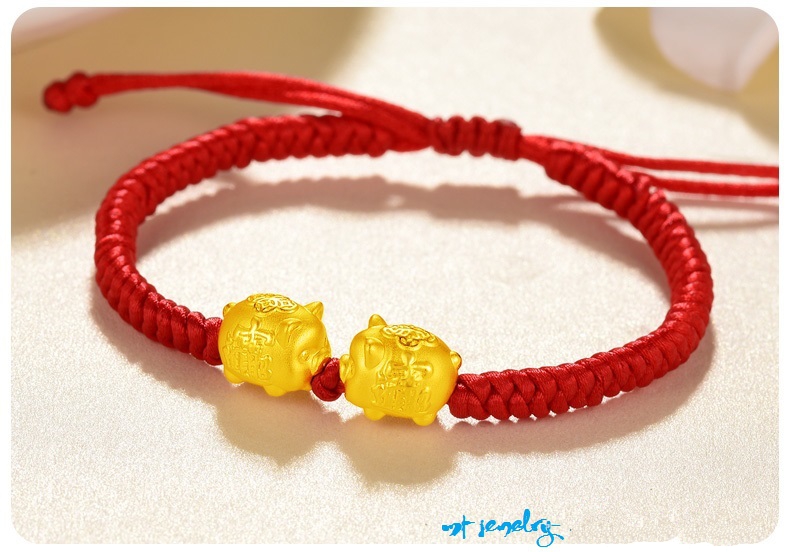 Charm Heo vàng 24k