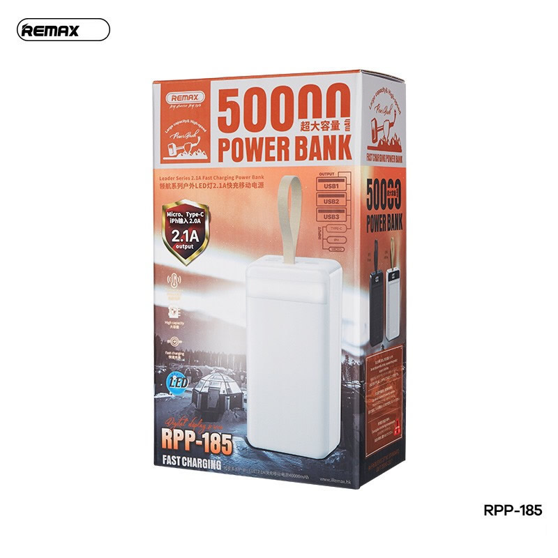 Pin Dự Phòng Remax RPP-185 50.000mah