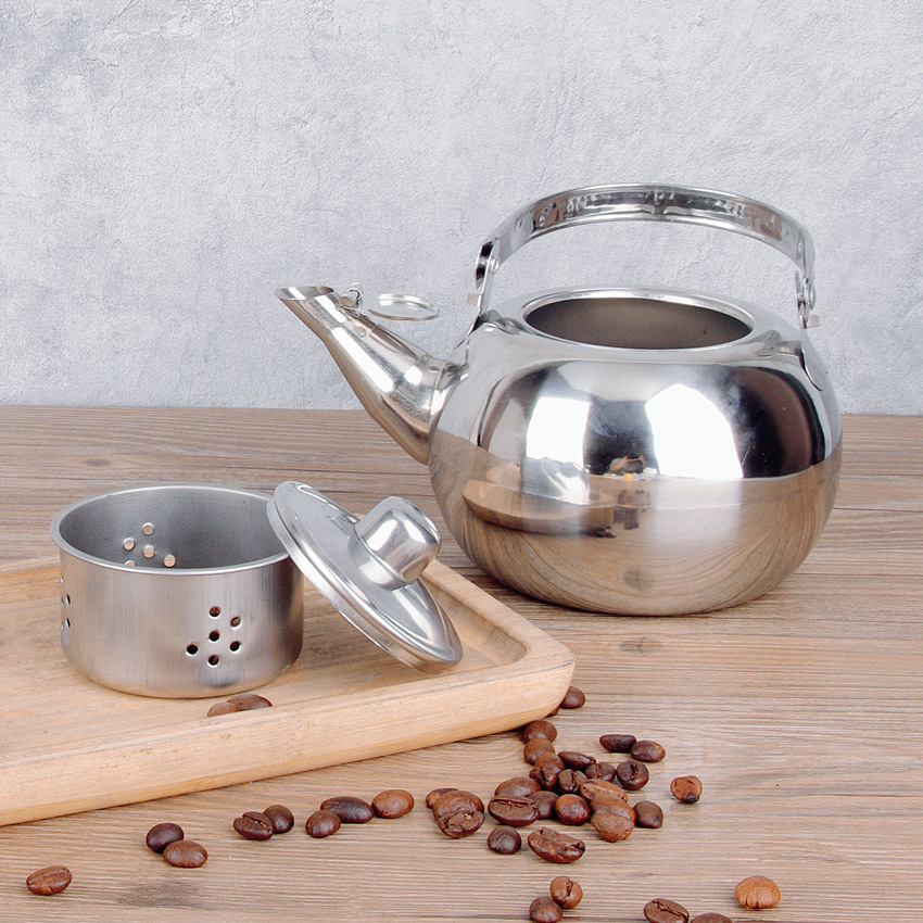 Bình lọc trà inox. Bình chiết trà inox an toàn Làm Bằng inox thẩm mỹ cao. Sang Trọng