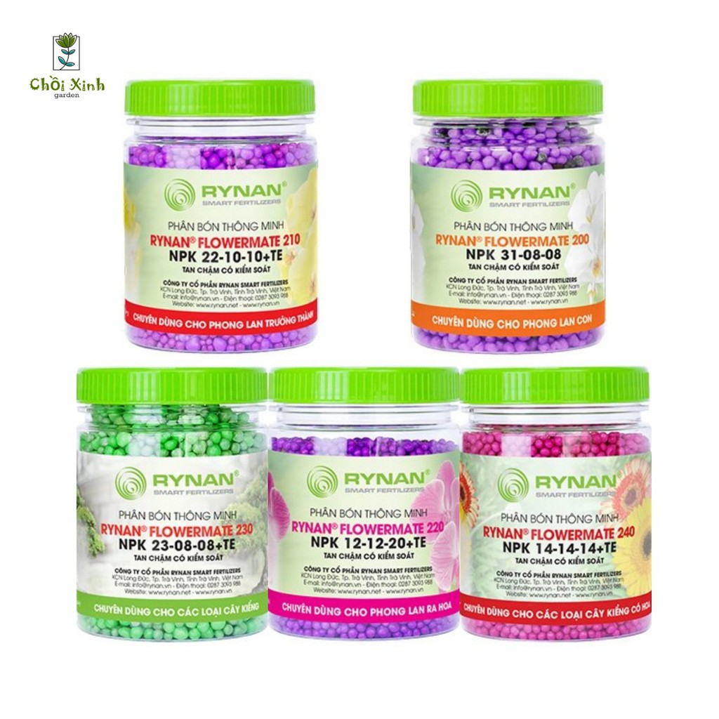 Phân bón thông minh Rynan Tan chậm có kiểm soát ( 150g )