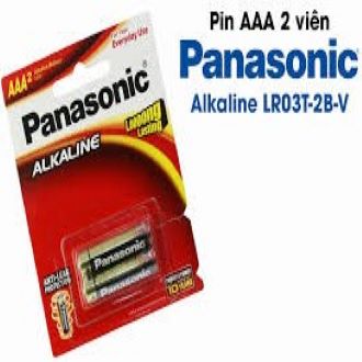 Đôi pin Panasonic AAA Aa 1.5V kiềm loại tốt