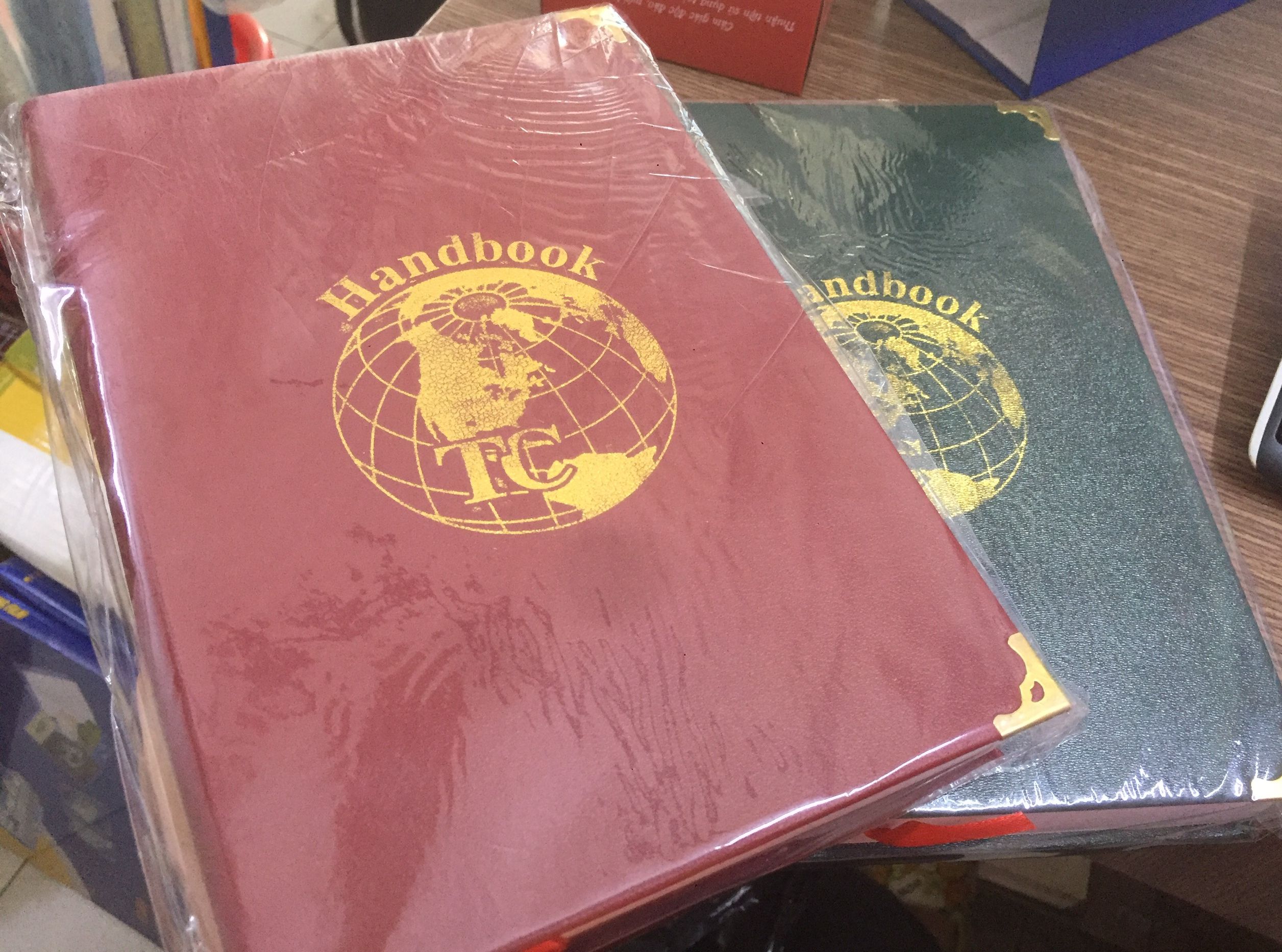 Sổ da Handbook 400-600-800-1200 trang