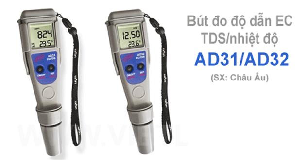 Bút đo độ dẫn điện EC/ TDS / Nhiệt độ AD31 - Adwa