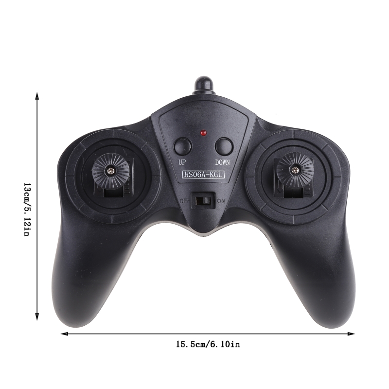 2.4G Transmitter 6 Channel Remote Control Receiver DC 3.5-6 DIY Car Model Ship 50 Meter