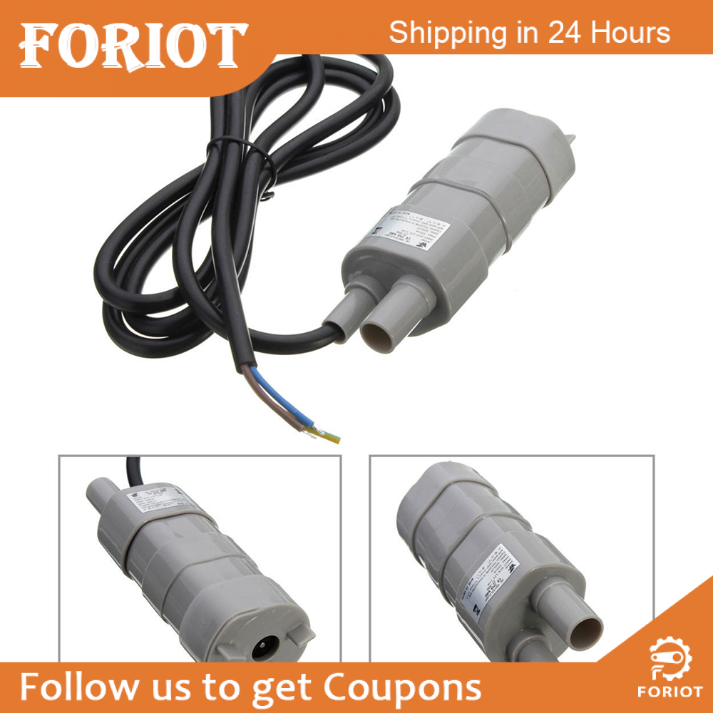 Foriot jt-500 dc12v 24v 17w head 5m 10l/m dc submersible pump micro pump equipment pump straight pump