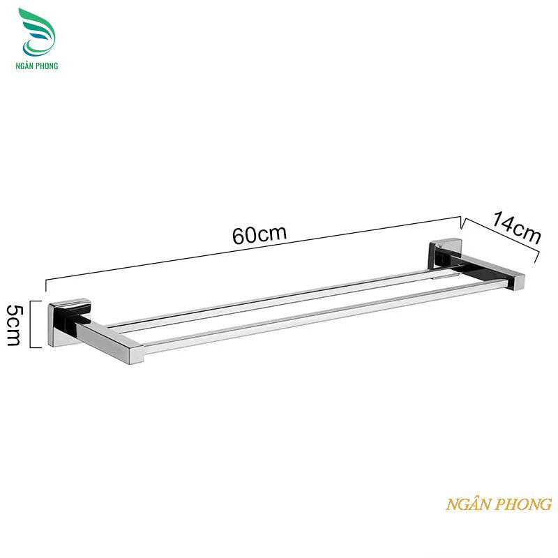 MÁNG TREO KHĂN INOX 304