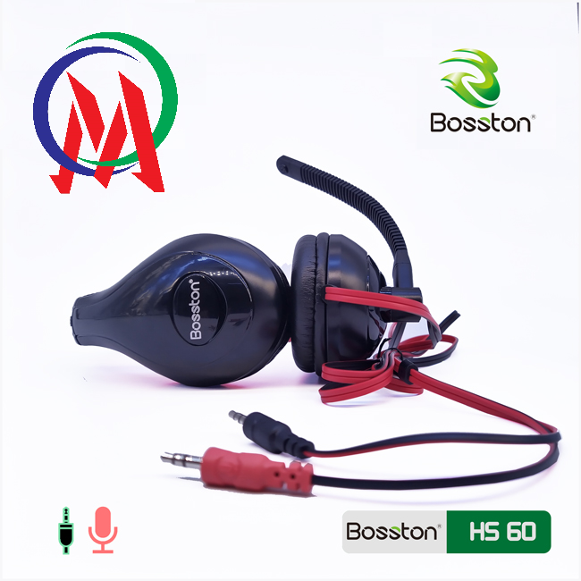 [HCM]Head phone chụp tai kèm MIC Bosston HS60