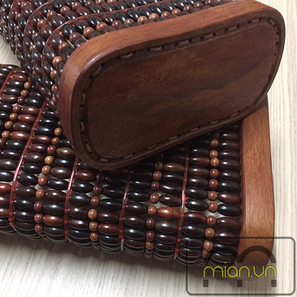 Gối Hạt Gỗ Trắc Cao Cấp ( hình thật )