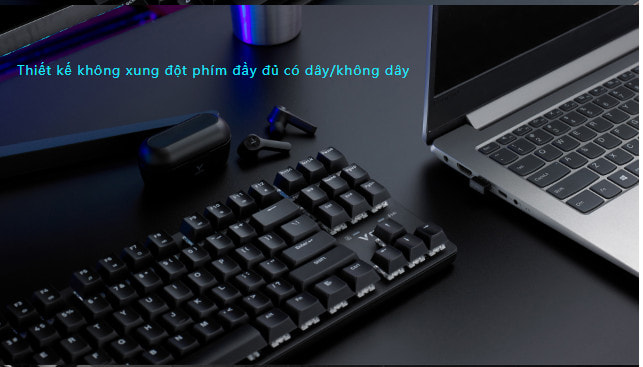 Bàn phím Rapoo V500 Pro Wireless
