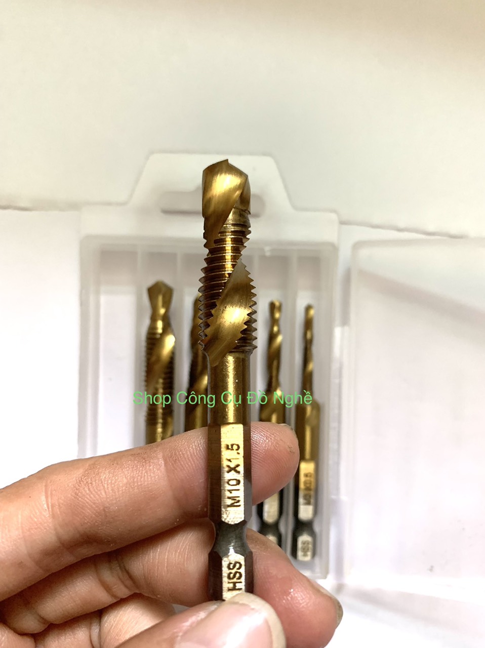 bộ 6 mũi khoan taro máy tốt (M3-M10)