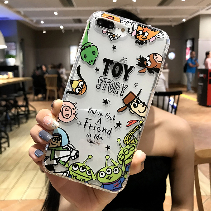 Ốp Lưng Silicon Chống Sốc Toy Story