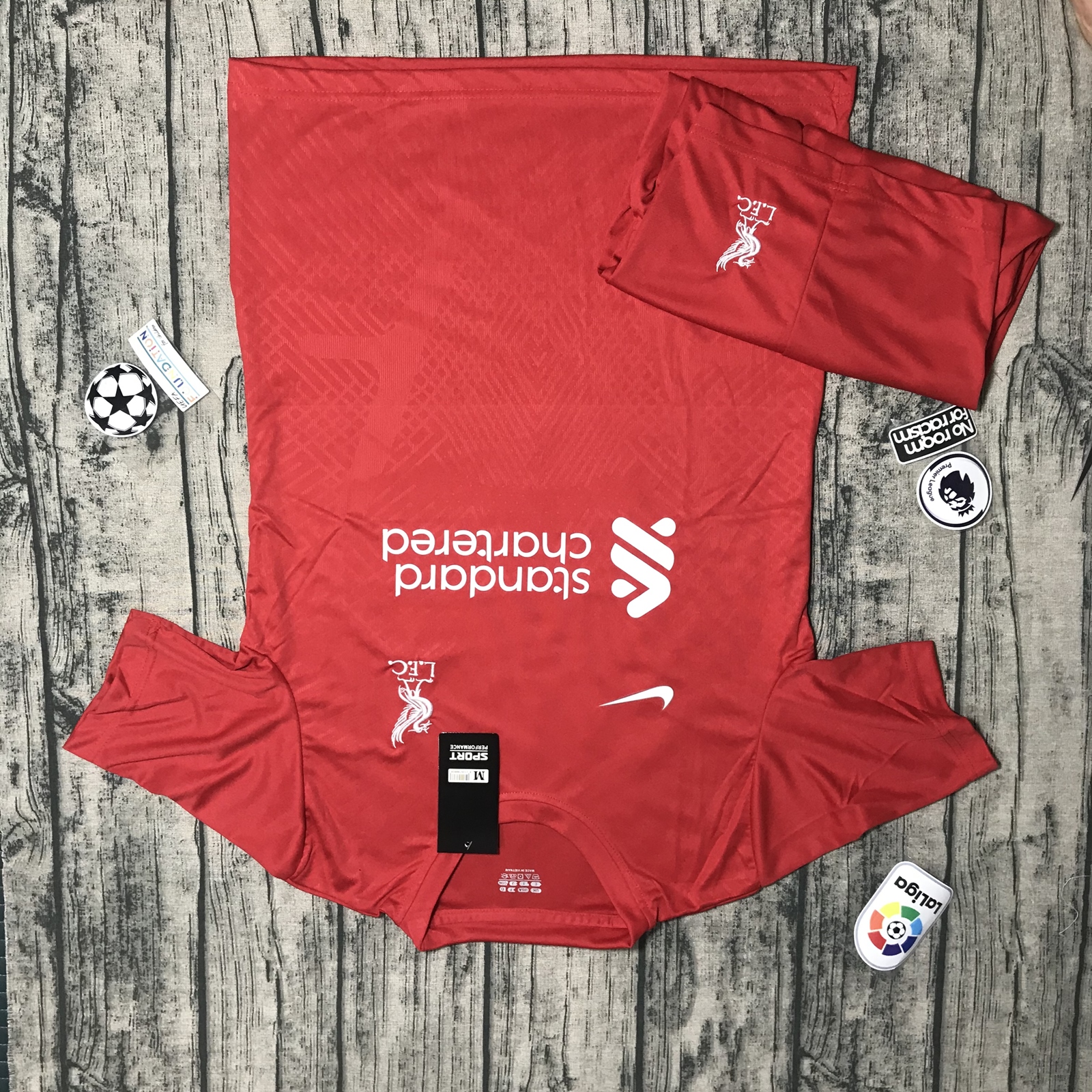 Áo bóng đá CLB Liverpool-Đỏ 2019-Thun Thái Cao Cấp