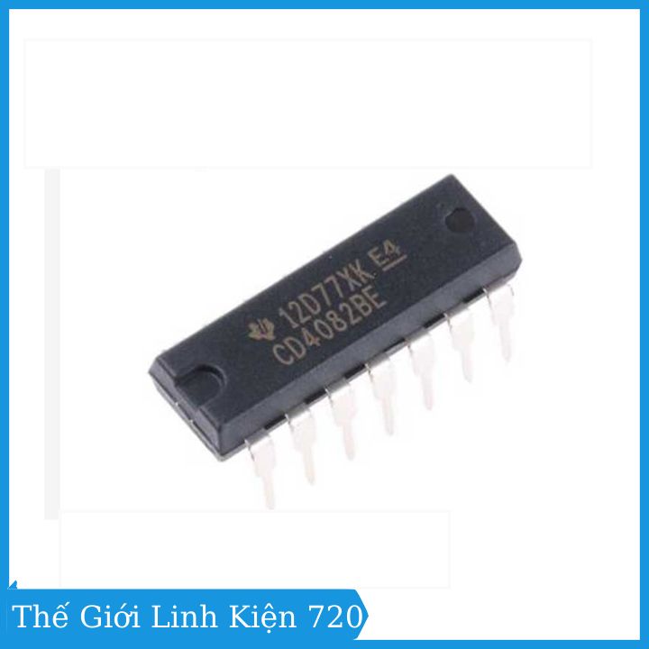 CD4082 DIP14 - IC cổng AND 4 đầu vào kép