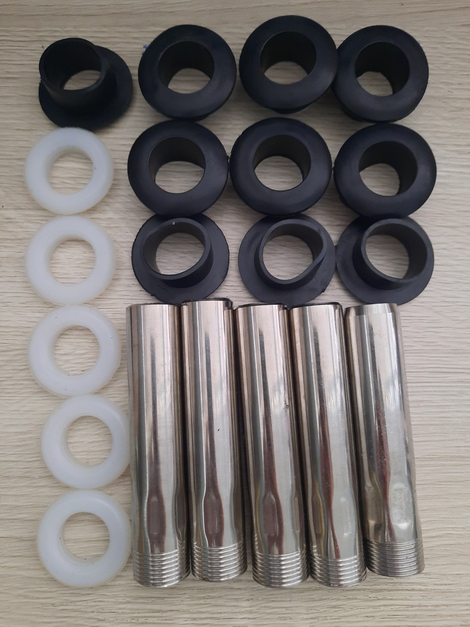Combo  10 ty ren 27, 10 ron trắng 27 , 10 ron đen 27
