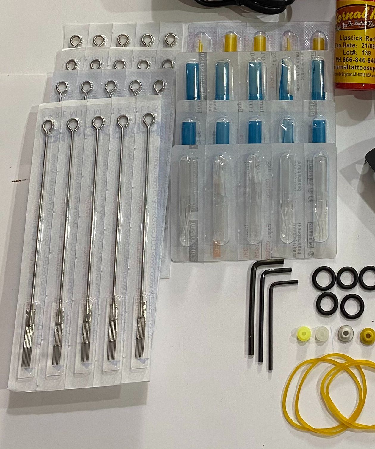COMBO MÁY XĂM HÌNH KIT TATTOO 1 MICHEN BIẾN BC