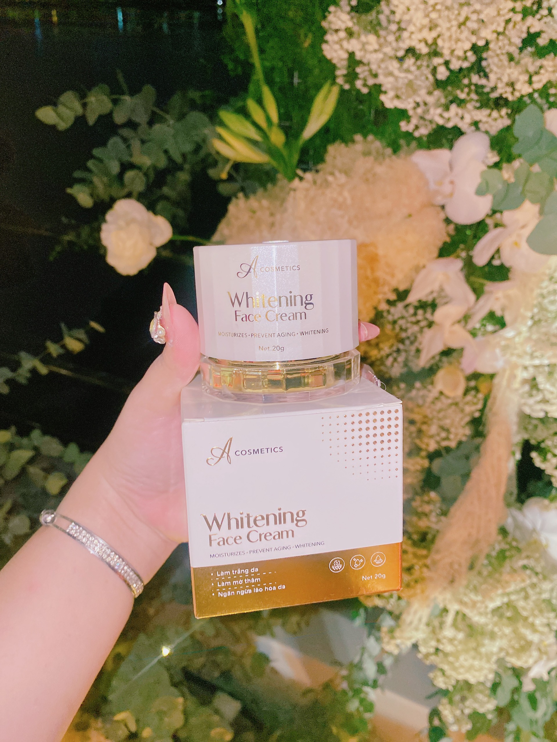 Kem face pháp a cosmetics 2024 date mới nhất hộp 20g