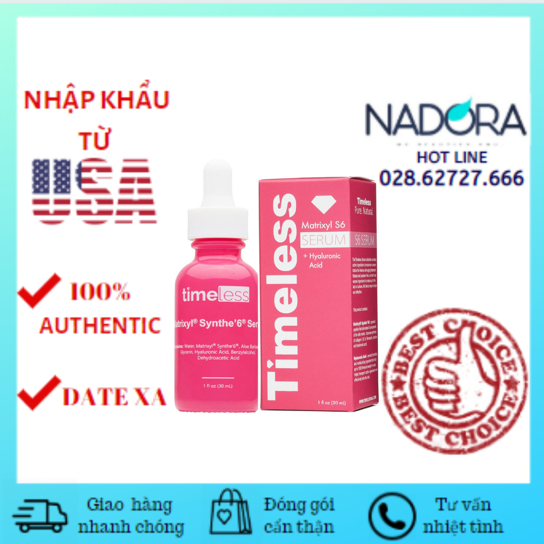 Tinh Chất Dưỡng Da Serum Timeless S6 (30ml)