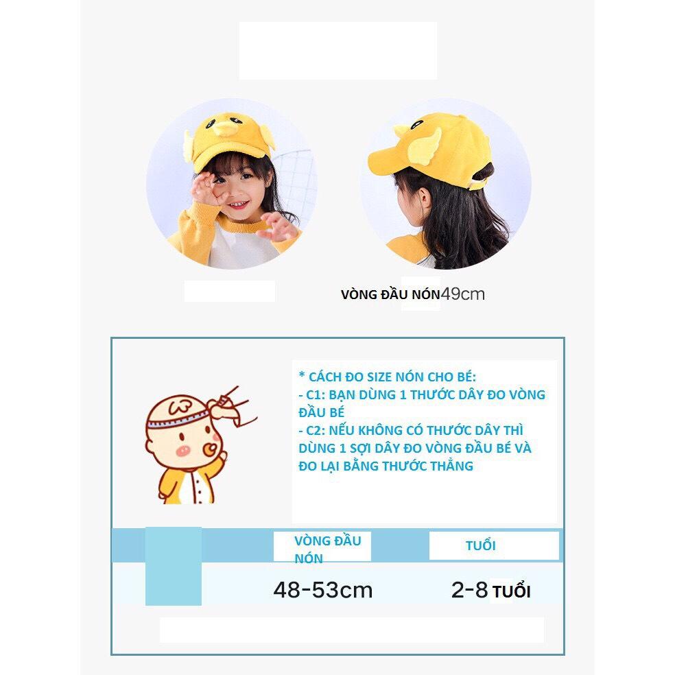 Mũ vịt có tiếng kêu cho bé 2-6tuổi