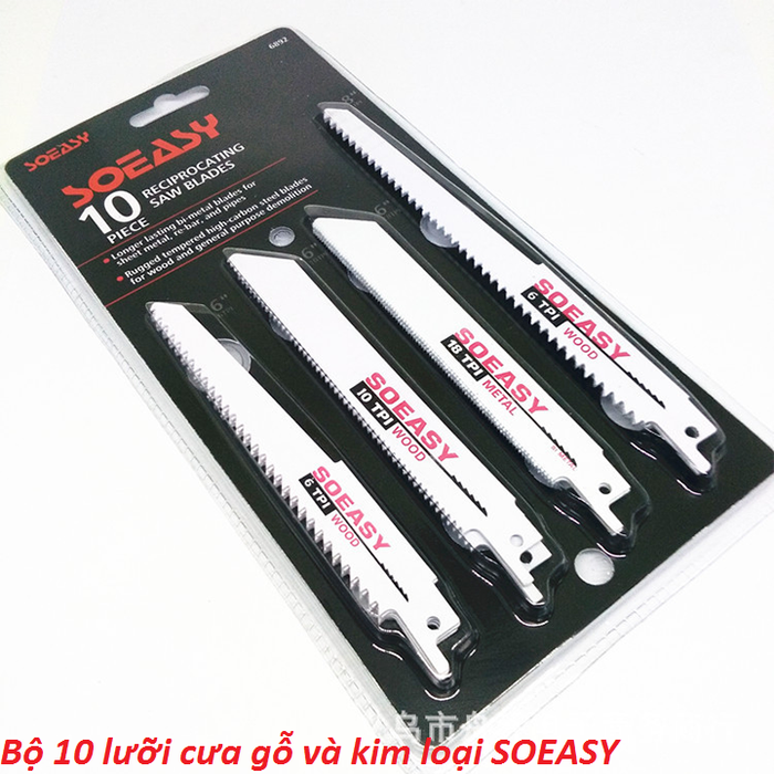 10 Lưỡi Cưa Kiếm Soeasy