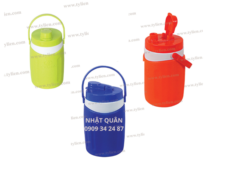 (HCM) Bình giữ nhiệt nắp bật Tý Liên, dung tích 1 lít (đường kính 13,5cm x cao 22,5cm)