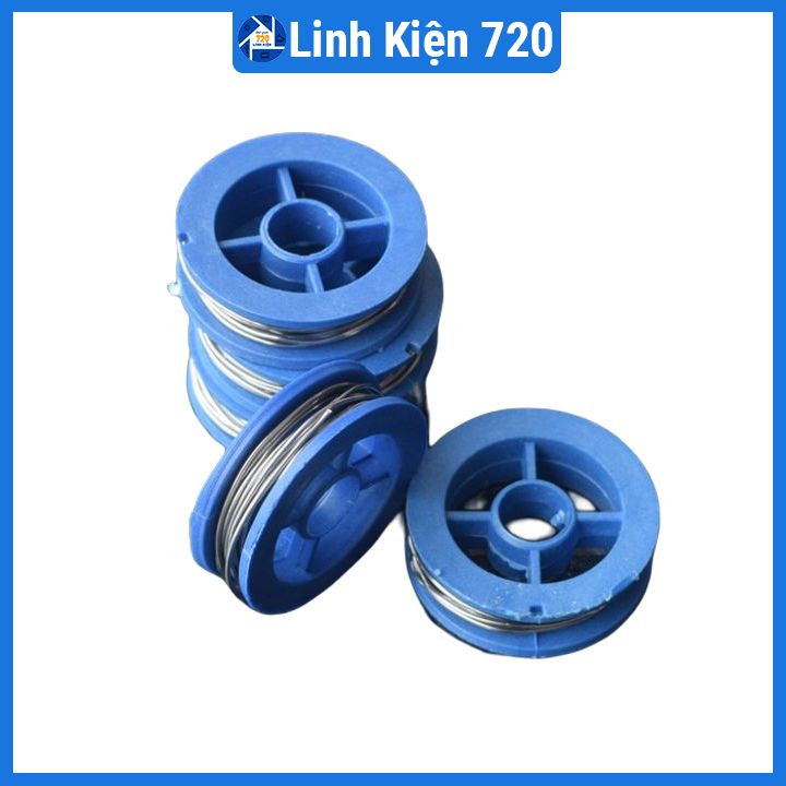 Thiếc hàn điện tử Sn63/37 0.8mm dài 90cm (giá 1 cuộn)