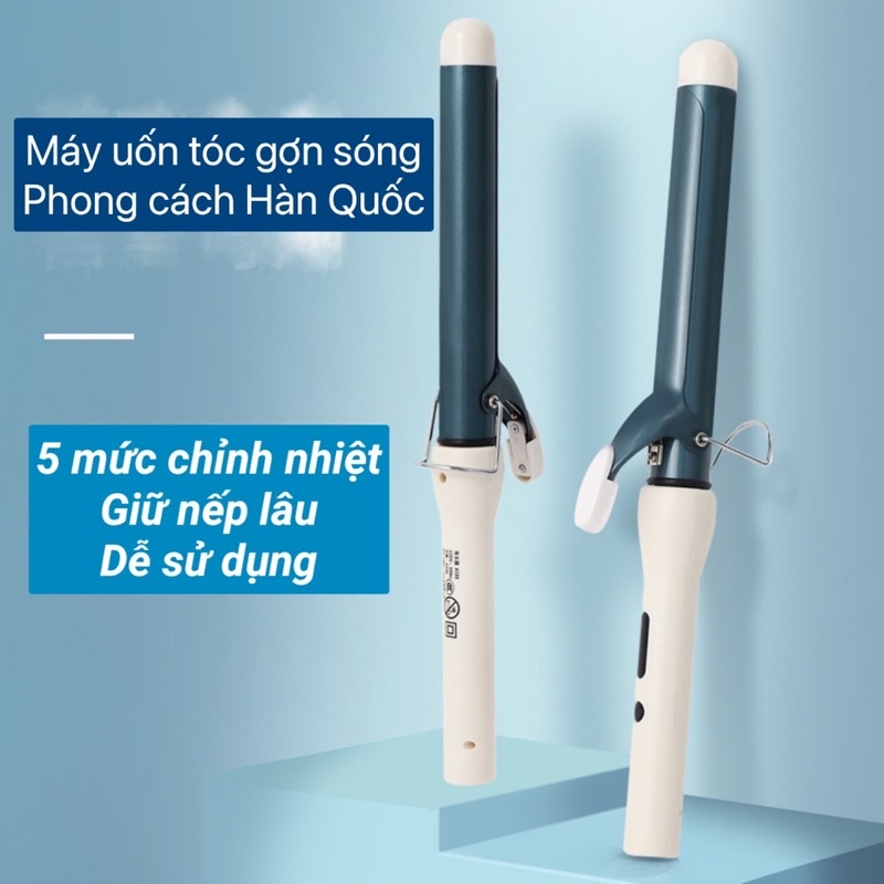 Máy Uốn Tóc Cao Cấp Máy Làm Xoăn Tóc Cao Cấp Phong Cách Hàn Quốc