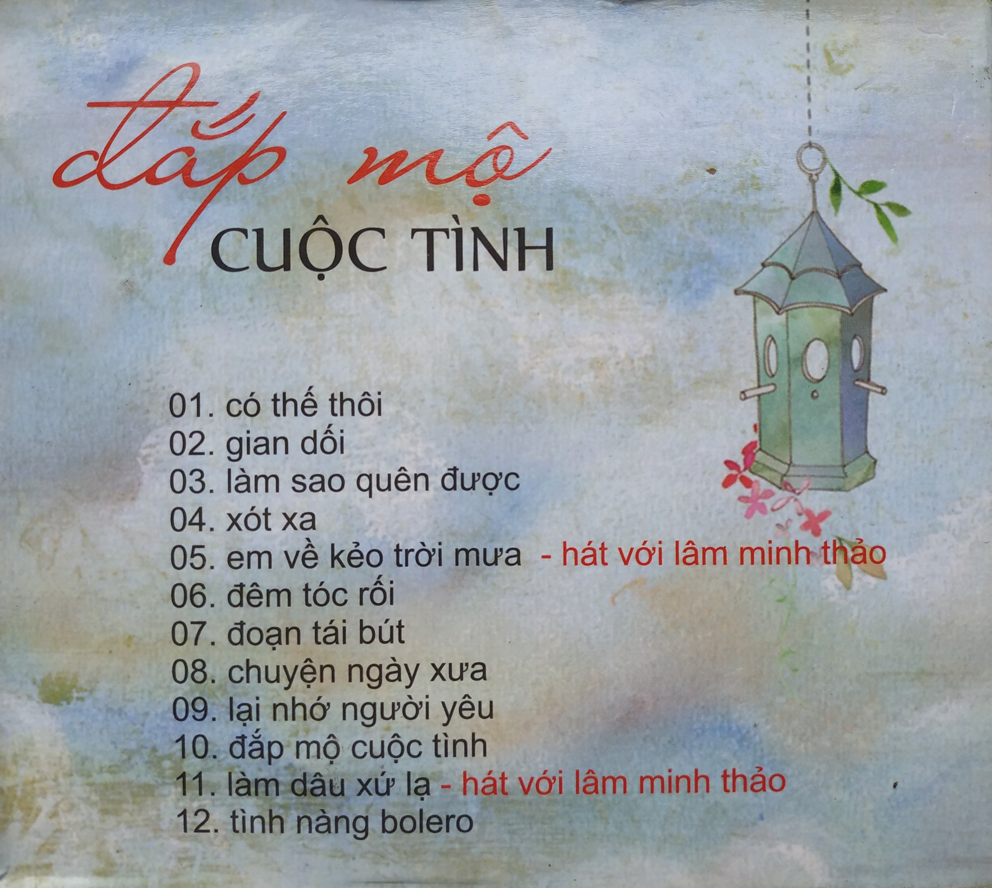Bộ 3 đĩa cd nhạc Quang Lập