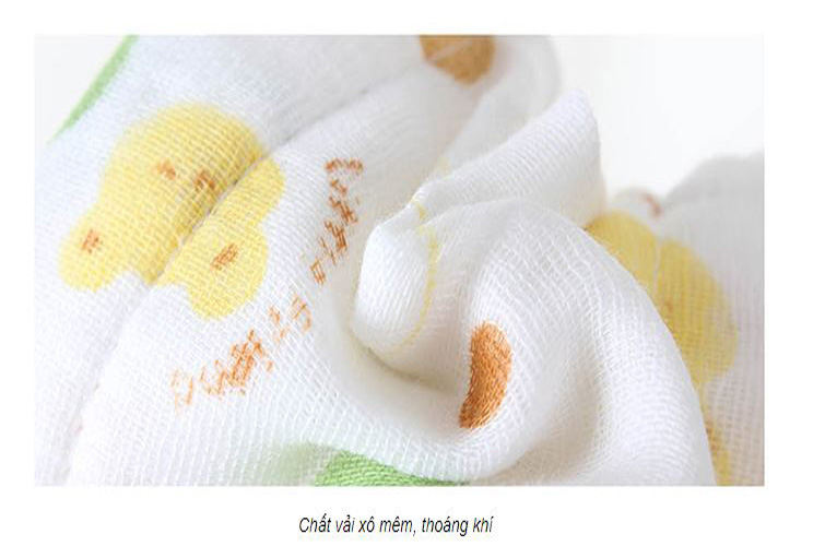 SET 2 Khẩu trang vải xô cho bé