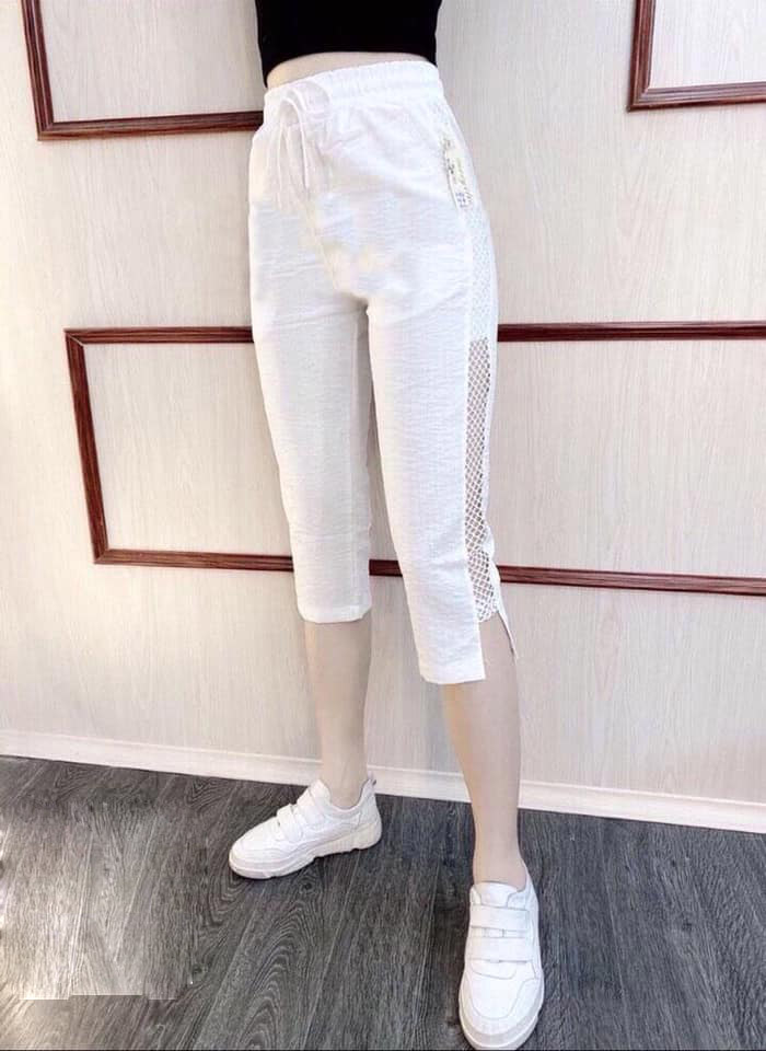 [HCM]Quần lửng nữ đũi cá tính