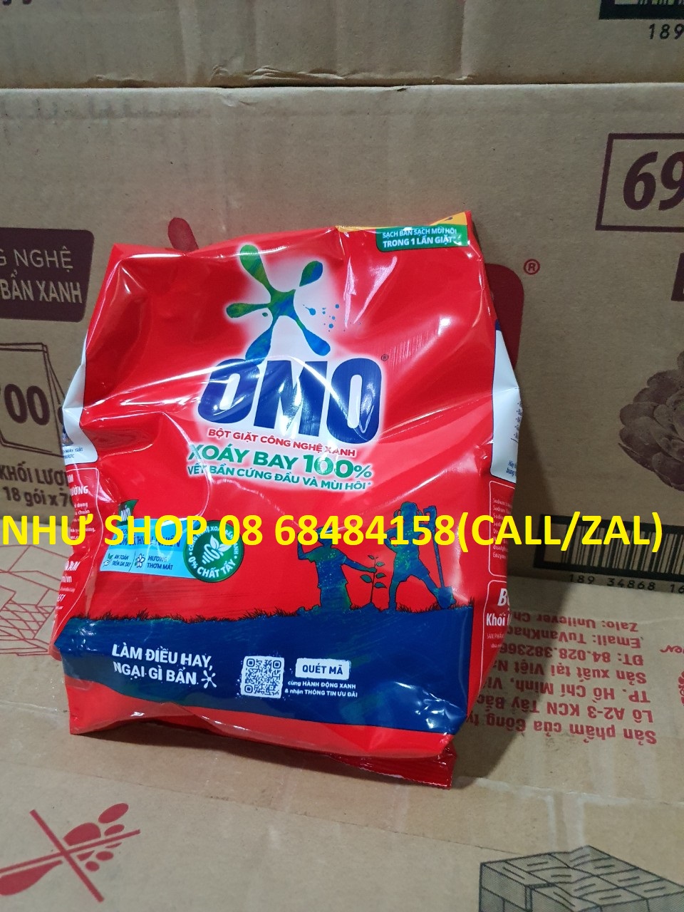 BỘT GIẶT OMO ĐỎ 1.15KG