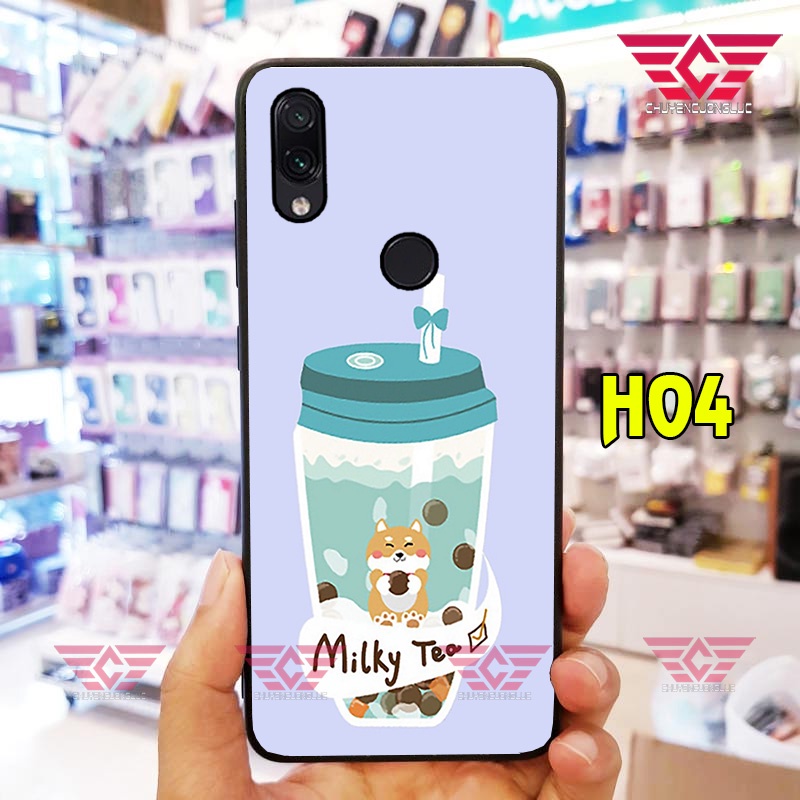 Ốp lưng XIAOMI Redmi NOTE 7 - Redmi 7 - REDMI NOTE 7 PRO trà sữa dễ thương