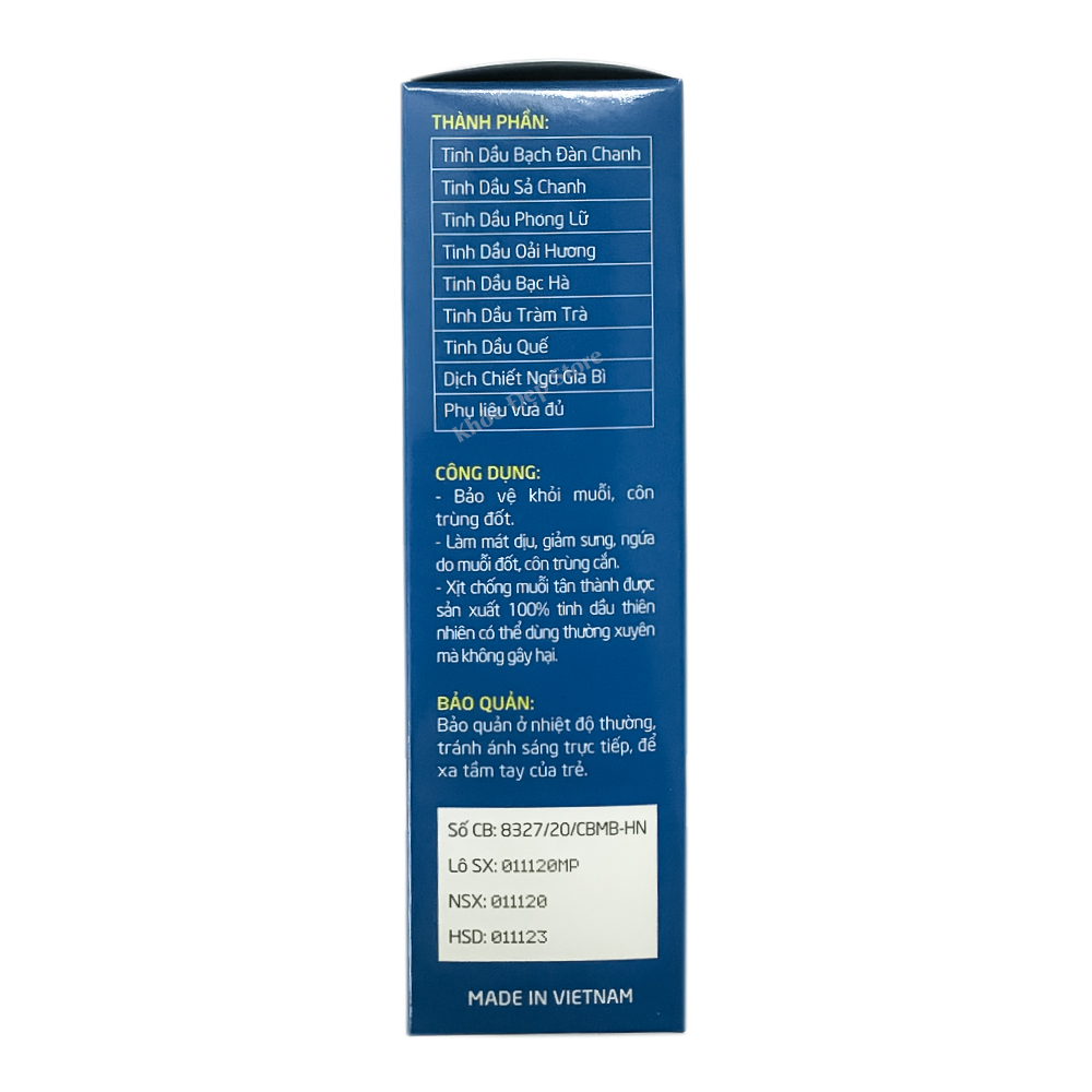 Xịt chống muỗi Tân Thành - Chai 50ml
