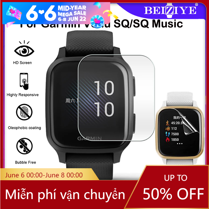 Bảo vệ màn hình garmin venu sq Cho Garmin Venu SQ Music Đồng hồ thông minh
