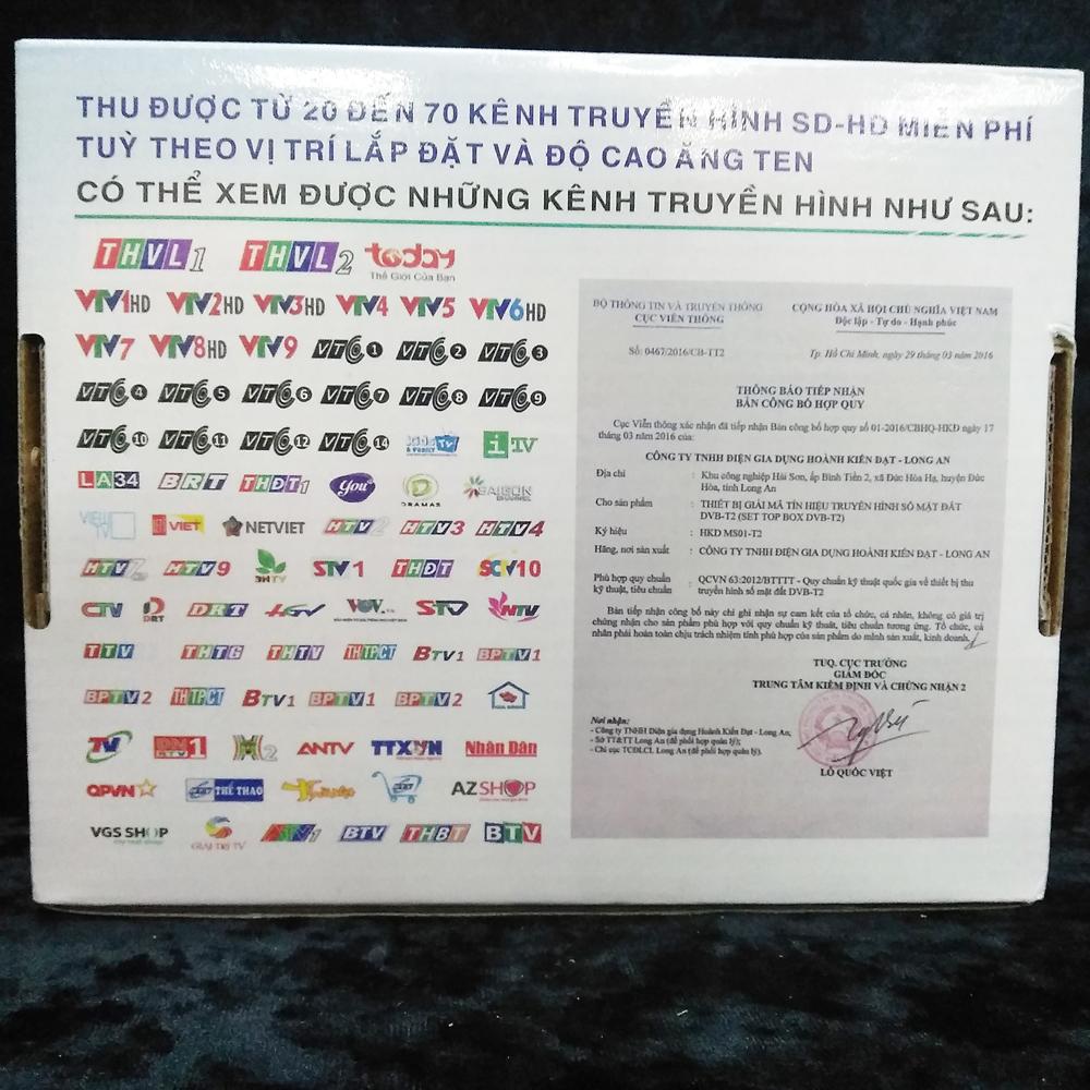 [HCM]ĐẦU THU DVB T2 TOP T2 XEM TRUYỀN HÌNH MIỄN PHÍ