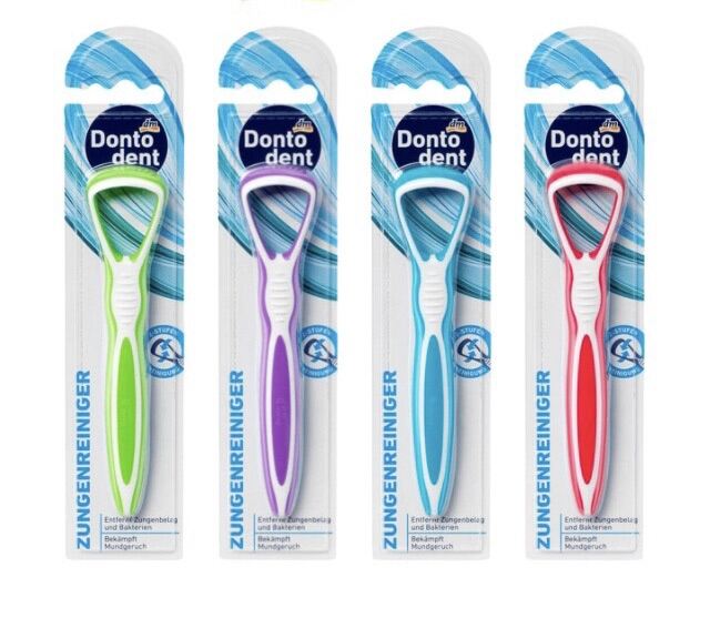 Dụng cụ cạo lưỡi làm sạch lưỡi Dontodent - Hàng nội địa Đức
