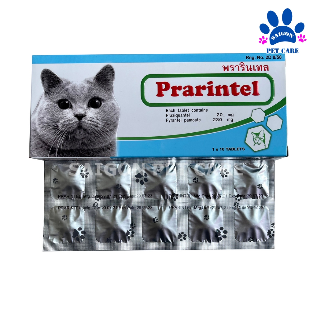 Thuốc xổ giun Prarintel dành cho mèo (1 viên)