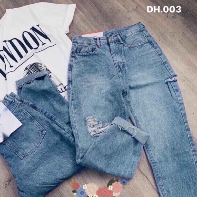 Quần bagy bò rách mã 003 DH12
