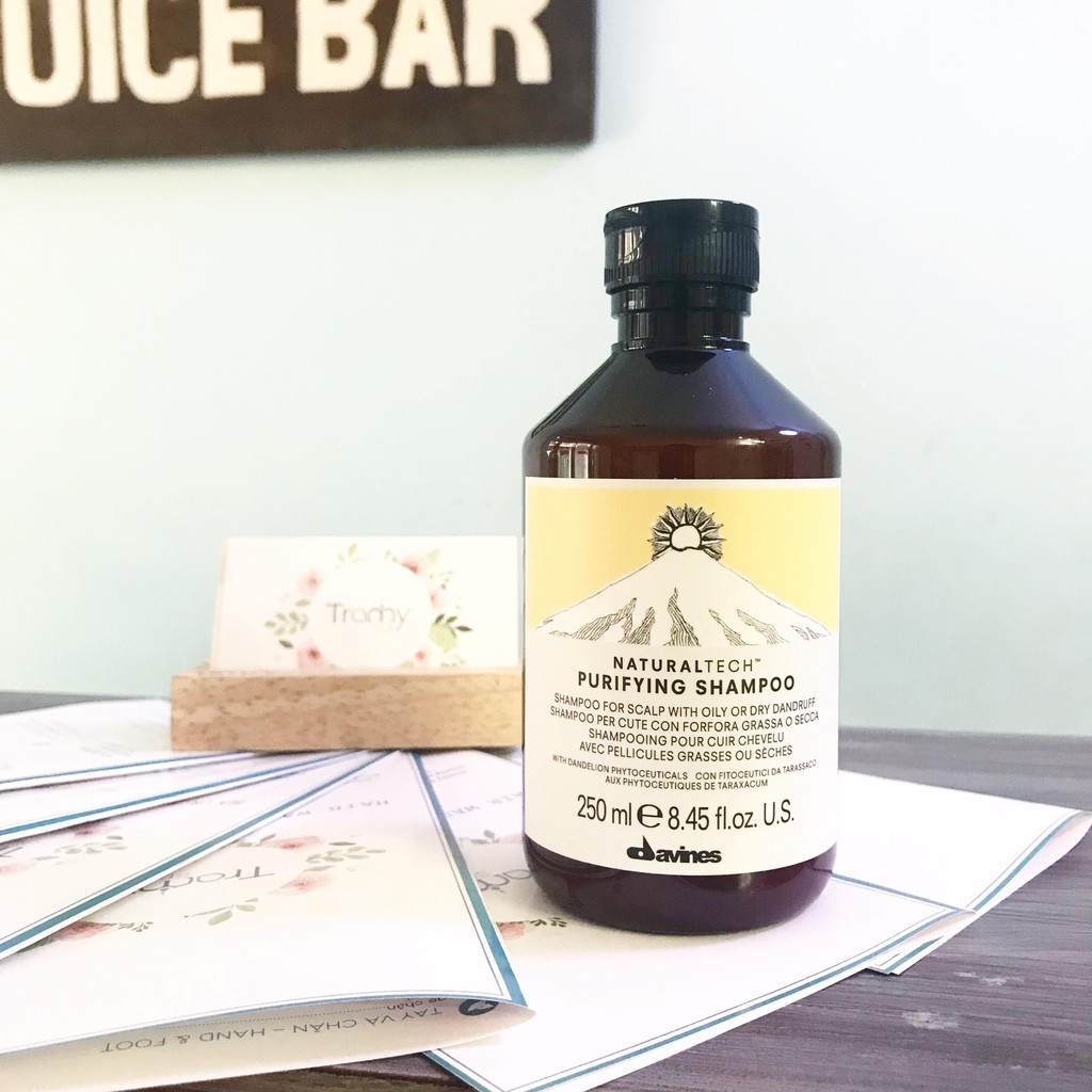 [HCM]Dầu Gội Cho Da Đầu Bị Gàu Davines Purifying Shampoo 250Ml