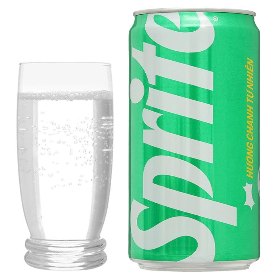 Nước ngọt có ga SPRITE chanh lon 235ml